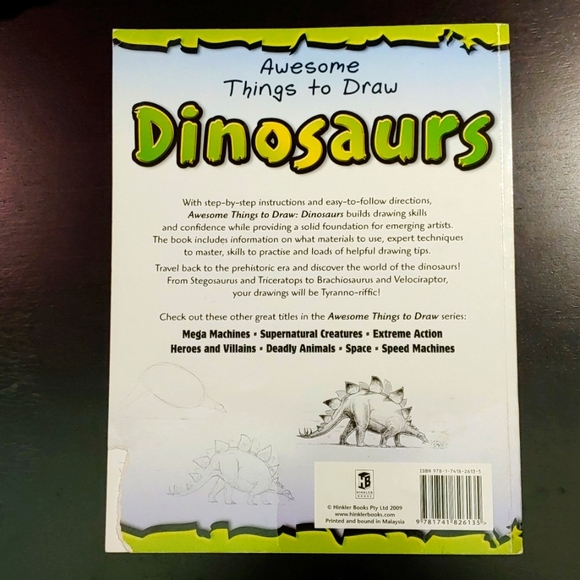 🌻Awesome Things to Draw: Dinosaurs - Picture 2 of 8